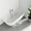 Image de evineo ineo4 Baignoire d’angle L : 170 l : 80 cm, angle droit de la pièce, BE4002WH,