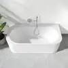 Image de evineo ineo4 straight Baignoire murale L : 170 l : 80 cm, BE4003WH,