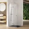 Image de rivea Dia Porte pliante pour accès d’angle, paroi latérale ou niche, BR0585CR,