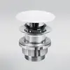 Image de preotec Bonde de vidage obturable avec cache en céramique, PR210CWG,