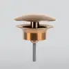 Image de preotec Bonde de vidage à écoulement libre pour siphon gain de place extra plat, PR2400RB,