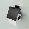 Image de Viverso x cube Porte-papier toilette, ouvert, avec couvercle, VC2001MB,
