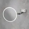 Image de Viverso Zoom me Miroir cosmétique à grossissement x 5, éclairage à température de couleur réglable, VM6001CR,
