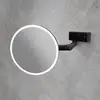 Image de Viverso Zoom me Miroir cosmétique à grossissement x 5, éclairage à température de couleur réglable, VM6001MB,