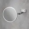 Image de Viverso Zoom me Miroir cosmétique à grossissement x 5, intensité lumineuse variable, VM6201CR,
