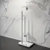 Image de Viverso x match Ensemble porte-papier toilette et brosse WC, VU3100CR,
