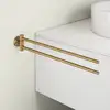 Image de Viverso x sense Porte-serviettes de toilette 2 bras, pivotant, VR4400BG,