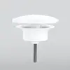 Image de preotec Bonde de vidage à écoulement libre pour siphon gain de place extra plat, avec cache en céramique, PR2400CWG,
