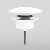 Image de preotec Bonde de vidage obturable pour siphon gain de place extra plat, avec cache en céramique, PR2200CWG,