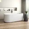 Image de rivea Maila groove Baignoire en îlot L : 170 l : 80 cm, BR0099WH,