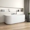 Image de rivea Maila groove Baignoire murale L : 170 l : 80 cm, BR0100WH,