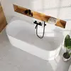 Image de evineo ineo3 Baignoire murale avec trop-plein à fente, L : 180 l : 75 H : 60 cm, BE4089WM,