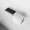 Image de Viverso x add Porte-papier toilette avec tablette, ouvert et fixe, VA2202BN,