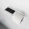 Image de Viverso x add Porte-papier toilette avec tablette, ouvert et fixe, VA2202CR,