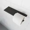 Image de Viverso x add Porte-papier toilette avec tablette, ouvert et fixe, VA2202MB,