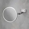 Image de Viverso Zoom me Miroir cosmétique à grossissement x 5, température de couleur de l’éclairage réglable sur batterie rechargeable USB-C, VM6401CR,