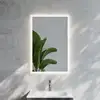 Image de neoro n30 Miroir avec éclairage l : 60 cm, éclairage sur le pourtour, direct + indirect, BN0061MI,