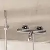 Image de rivea Dia Mitigeur thermostatique de baignoire avec set de douche, BR2067PC,