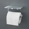 Image de Viverso x steel Porte-papier toilette avec tablette, mobile, VX2202BS,