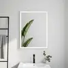 Image de evineo ineo5 evo Miroir éclairé l: 60 cm, avec éclairage sur le pourtour, BEA068MI,