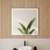 Image de rivea Bahri Miroir éclairé l: 80 cm, avec éclairage sur le pourtour, BR0121MI,