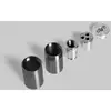 Image de neoro Rallonge de mitigeur en acier inoxydable, 1 sortie,, BN0793BG,