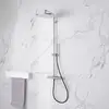 Image de neoro Colonne de douche avec mitigeur thermostatique, douche de tête Ø 300 mm,, BN0812BS,