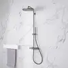 Image de neoro Colonne de douche avec mitigeur thermostatique, douche de tête Ø 300 mm,, BN0812BG,