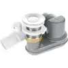 Image de Blumtech WS Garniture de vidage et de trop-plein avec niveau de remplissage ajustable pour baignoires sans trop-plein,, BT136CR,