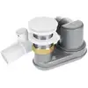 Image de Blumtech WS Garniture de vidage et de trop-plein avec niveau de remplissage ajustable pour baignoires sans trop-plein,, BT136WM,