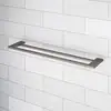 Image de Viverso x add Porte-serviettes de bain double l: 600 H: 14 P: 125 mm, VA4700BB,