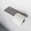 Image de Viverso x add Dérouleur de papier toilette avec tablette, ouvert et fixe, VA2202BB,