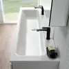 Image de rivea Dia Plan vasque ultra plat l: 161 H: 14,2 P: 51,5 cm, BR0129WH,