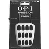 Image de OPI xPRESS/ON Lincoln Park After Dark | Faux ongles press-on violet foncé, courts, forme ronde | Avec colle pour ongles | Longue tenue, réutilisables, respectueux des ongles.