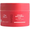 Image de Wella Professionals Masque Cheveux Invigo Clor Brilliance - Redonne de la brillance à vos cheveux pour une couleur vibrante - Traitement intense pour cheveux colorés fins à normaux, 150ml