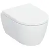 Image de Geberit iCon Cuvette suspendue avec technologie TurboFlush, avec abattant, version courte, 503049JT1,