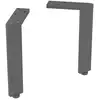Image de Geberit Pieds de meuble, 2 pièces, 502330161,