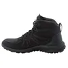 Image de Jack Wolfskin Femme WOODLAND 2 TEXAPORE MID W Chaussure de Marche, Noir / Gris, 39.5 EU