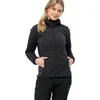 Image de Jack Wolfskin Femme Windhain Hoody W Coat, Noir, S EU
