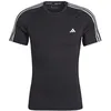 Image de adidas Homme Techfit 3-Stripes Training Tee, Black, S