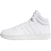 Image de adidas Femme Hoops 3.0 Mid Classic Shoes, Cloud White / Cloud White / Dash Grey, 40 2/3 EU