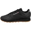 Image de Reebok Homme Classic Leather Baskets, Core Black/Pure Grey 5 Rubber Gum-03, 45.5 EU
