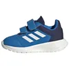 Image de adidas Mixte enfant Tensaur Run Shoes, Blue / Core White / Dark Blue, 36 2/3 EU