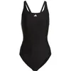 Image de adidas Femme Mid 3-Stripes Swimsuit, Black / White, 46