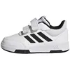 Image de adidas Mixte bébé Tensaur Hook and Loop Shoes, Cloud White / Black / Core Black, 20 EU