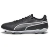 Image de Puma Unisex Adults King Pro Fg/Ag Soccer Shoes, Puma Black-Puma White, 36 EU