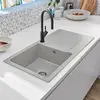 Image de Villeroy & Boch Siluet 60 Évier de cuisine, 333601KDHL2,