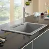 Image de Villeroy & Boch Siluet 50 S Évier de cuisine, 334501KDHL2,