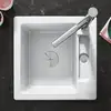 Image de Villeroy & Boch Siluet 50 S Évier de cuisine, 334501RWHL1,