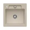 Image de Villeroy & Boch Siluet 50 S Évier de cuisine, 334502AMHL2,
